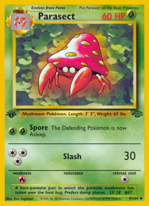 Image of the card Parasect