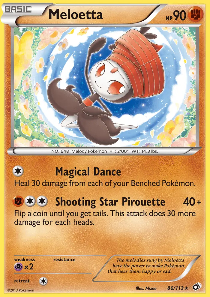 Image of the card Meloetta