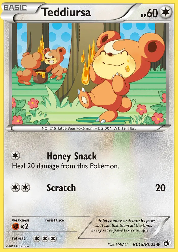 Image of the card Teddiursa
