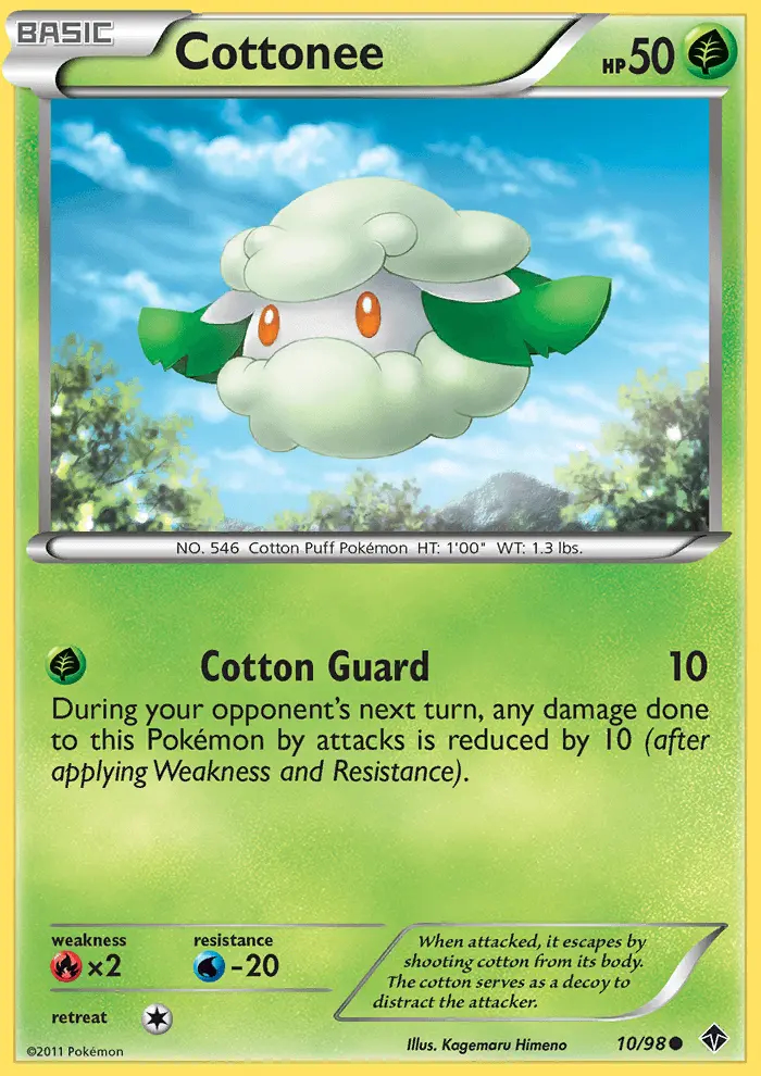 Image of the card Cottonee