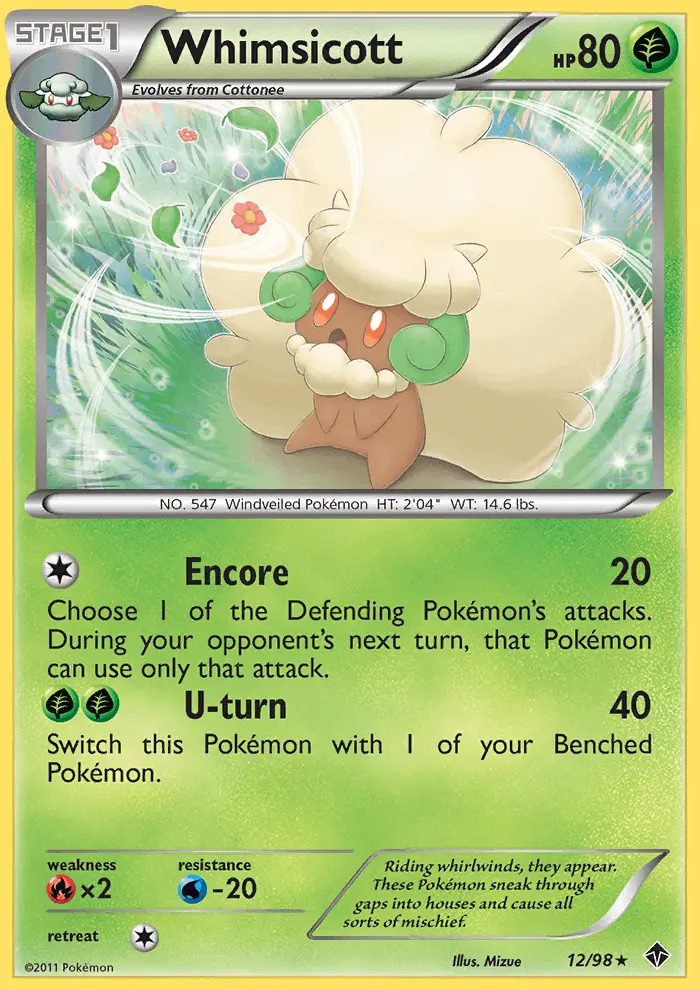 Image of the card Whimsicott
