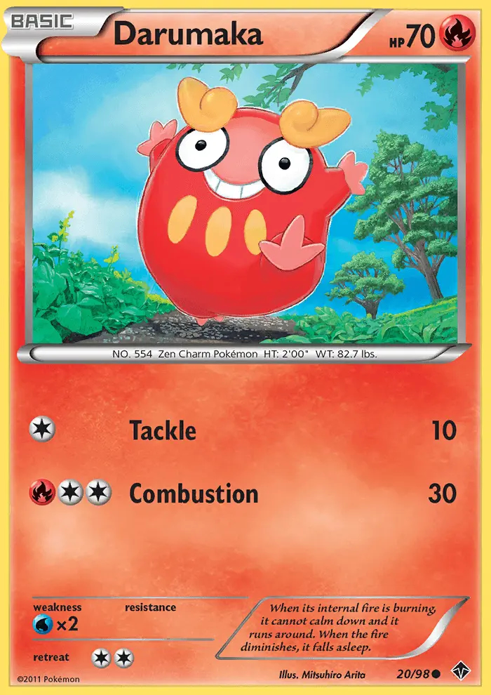 Image of the card Darumaka