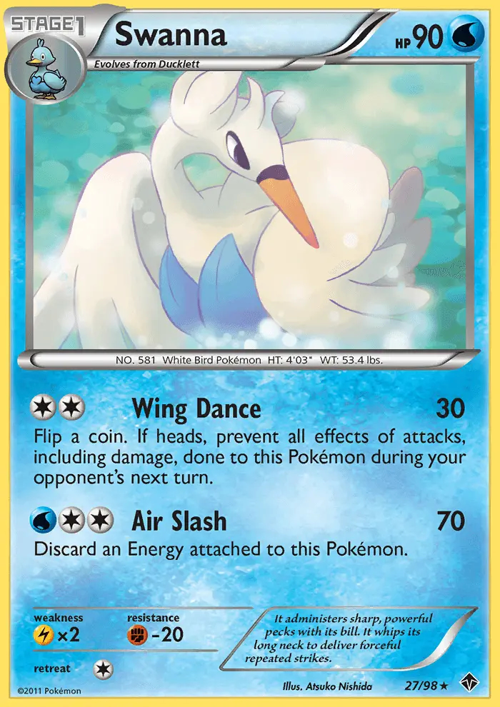 Image of the card Swanna