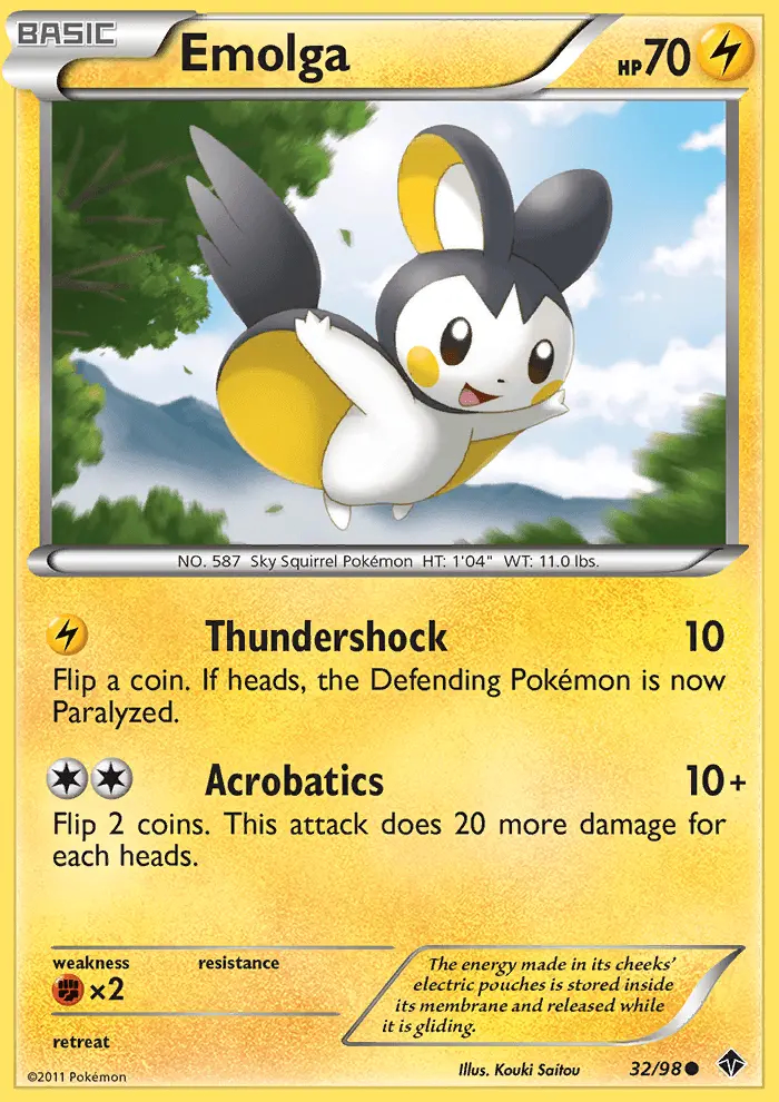 Image of the card Emolga