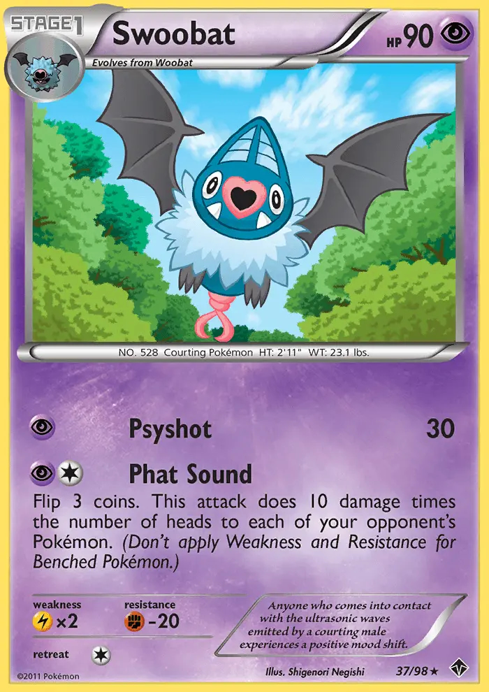 Image of the card Swoobat