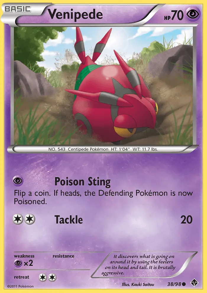 Image of the card Venipede