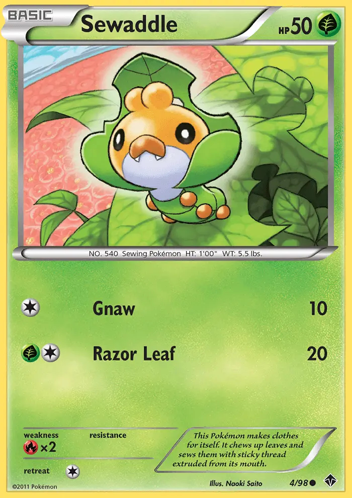Image of the card Sewaddle