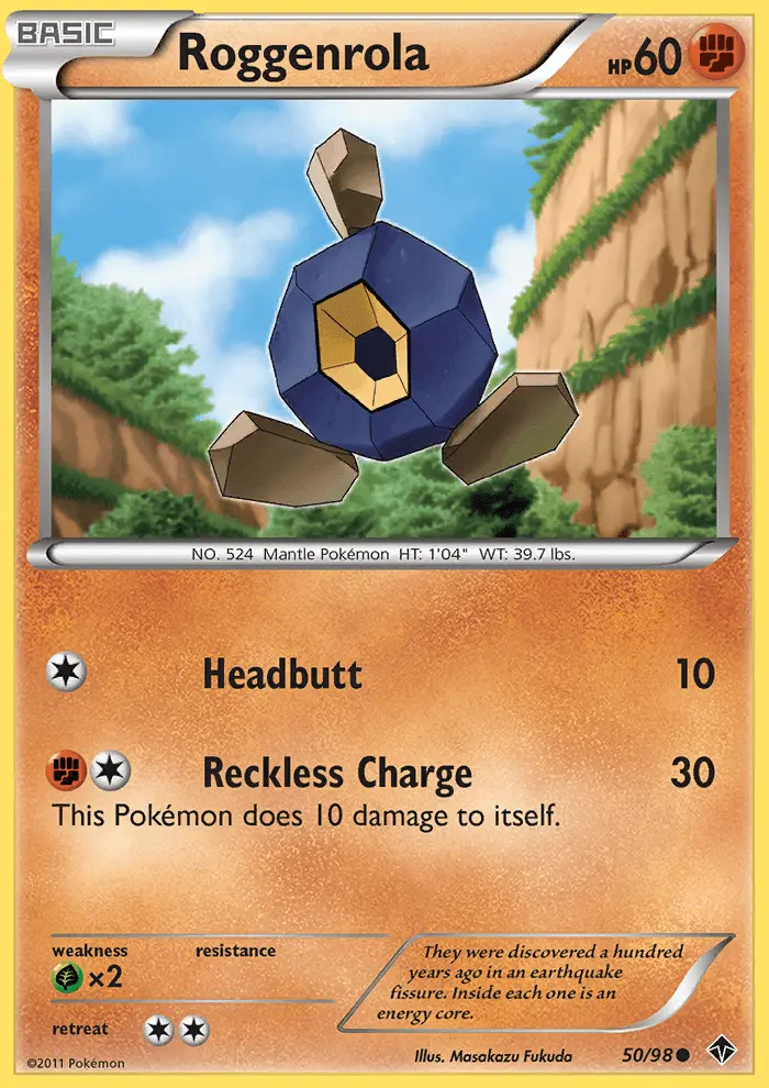 Image of the card Roggenrola