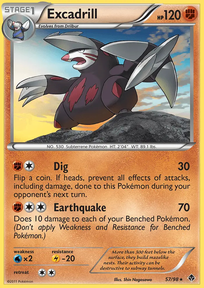Image of the card Excadrill