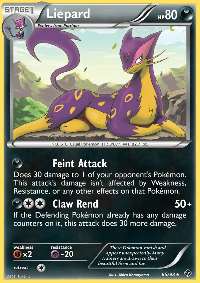 Image of the card Liepard
