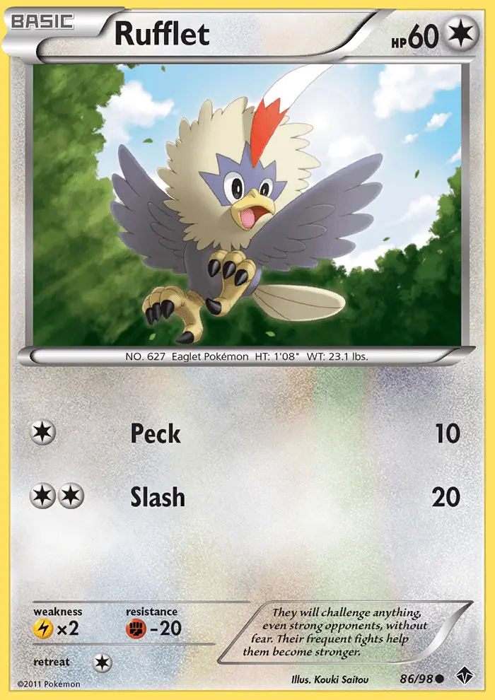 Image of the card Rufflet
