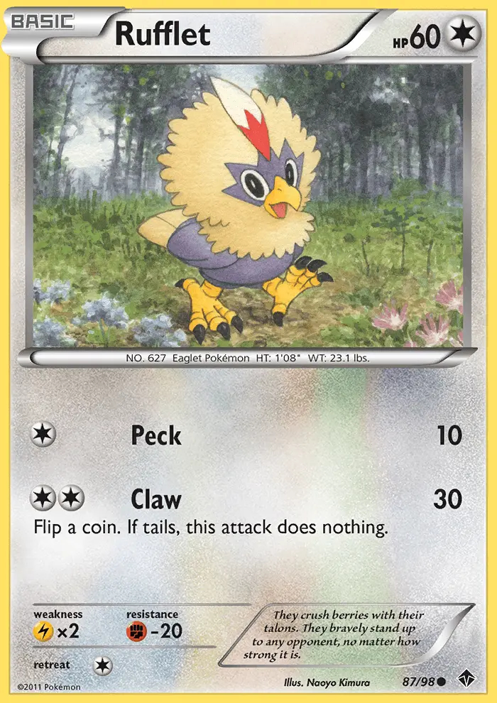 Image of the card Rufflet