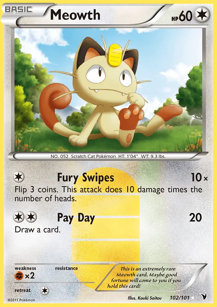 Image of the card Meowth