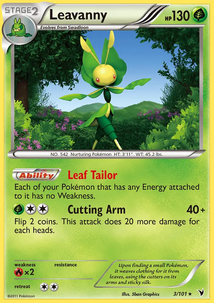 Image of the card Leavanny