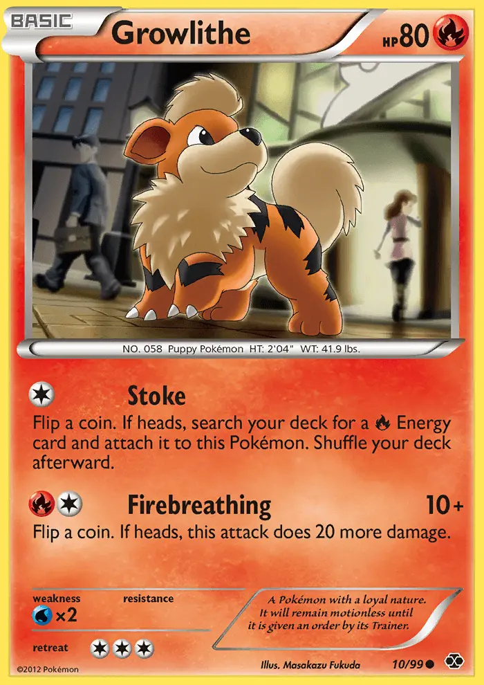 Image of the card Growlithe