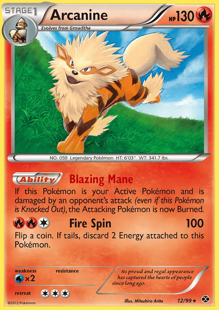 Image of the card Arcanine