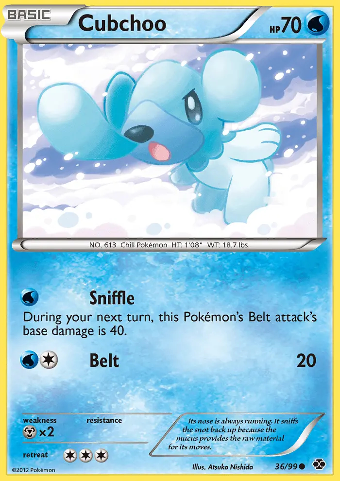 Image of the card Cubchoo