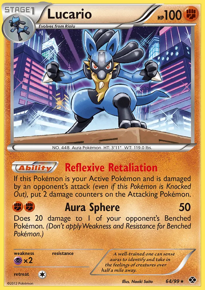 Image of the card Lucario
