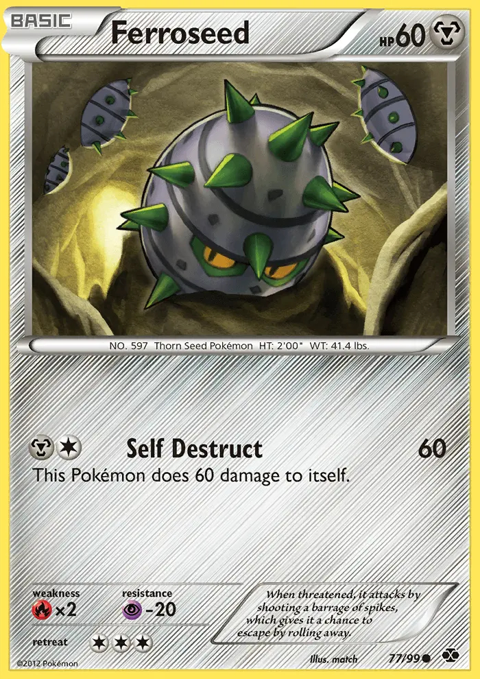 Image of the card Ferroseed
