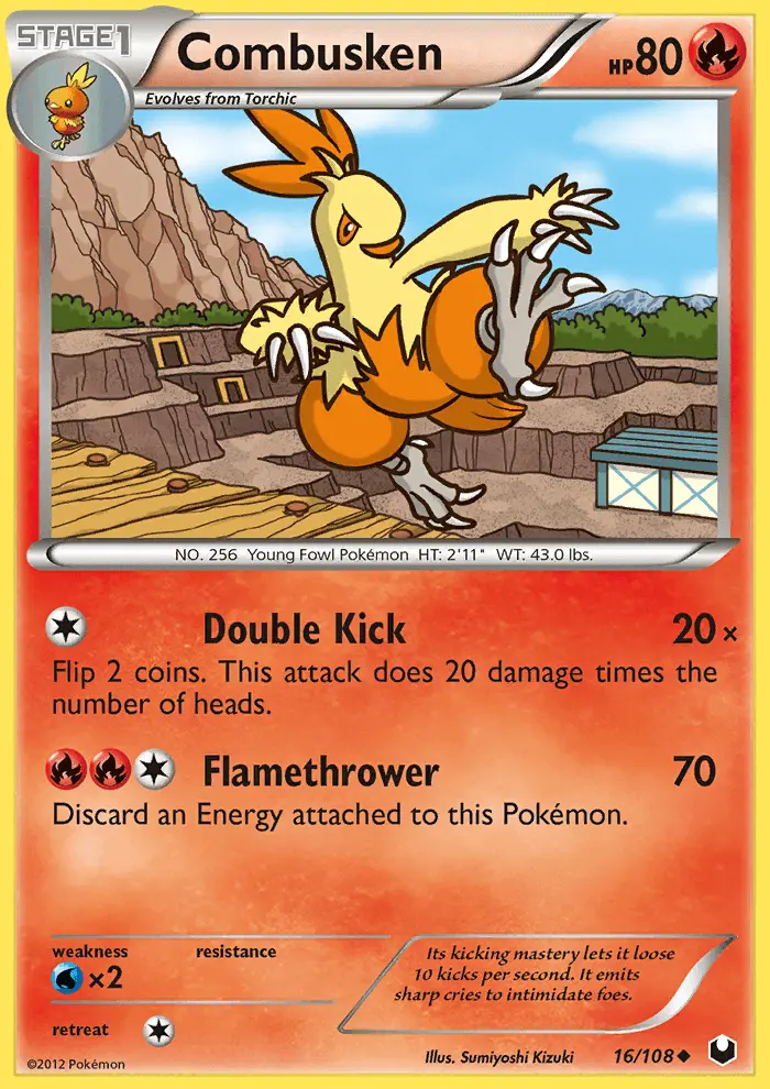 Image of the card Combusken