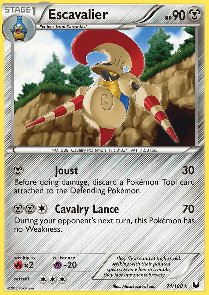 Image of the card Escavalier