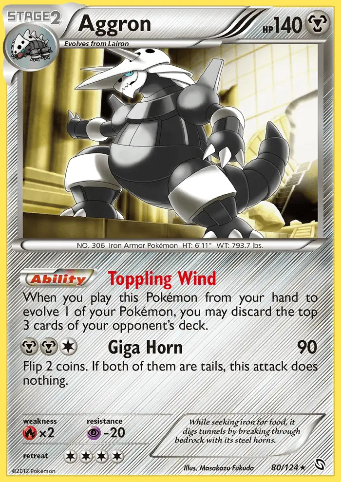 Image of the card Aggron