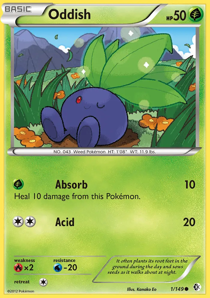 Image of the card Oddish