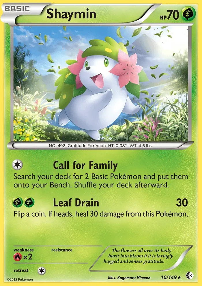 Image of the card Shaymin