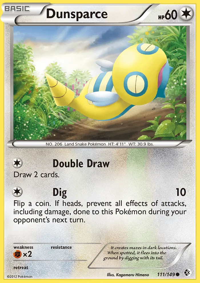 Image of the card Dunsparce