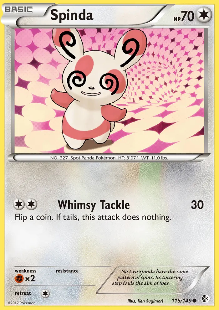 Image of the card Spinda