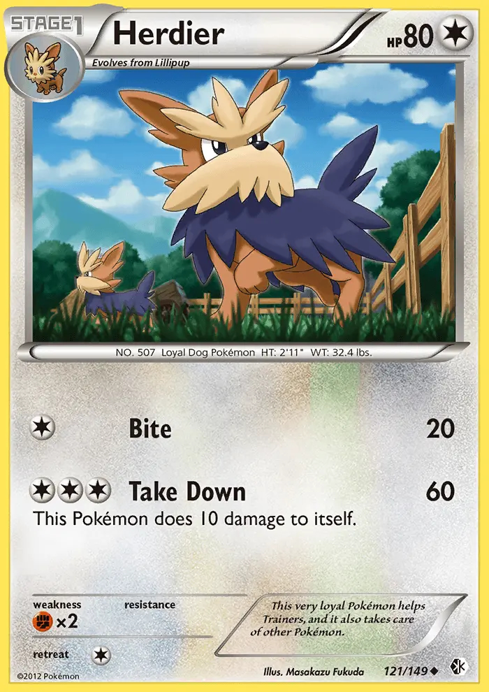 Image of the card Herdier