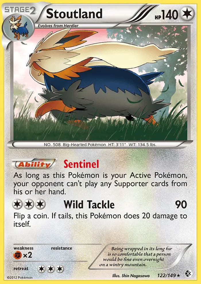 Image of the card Stoutland