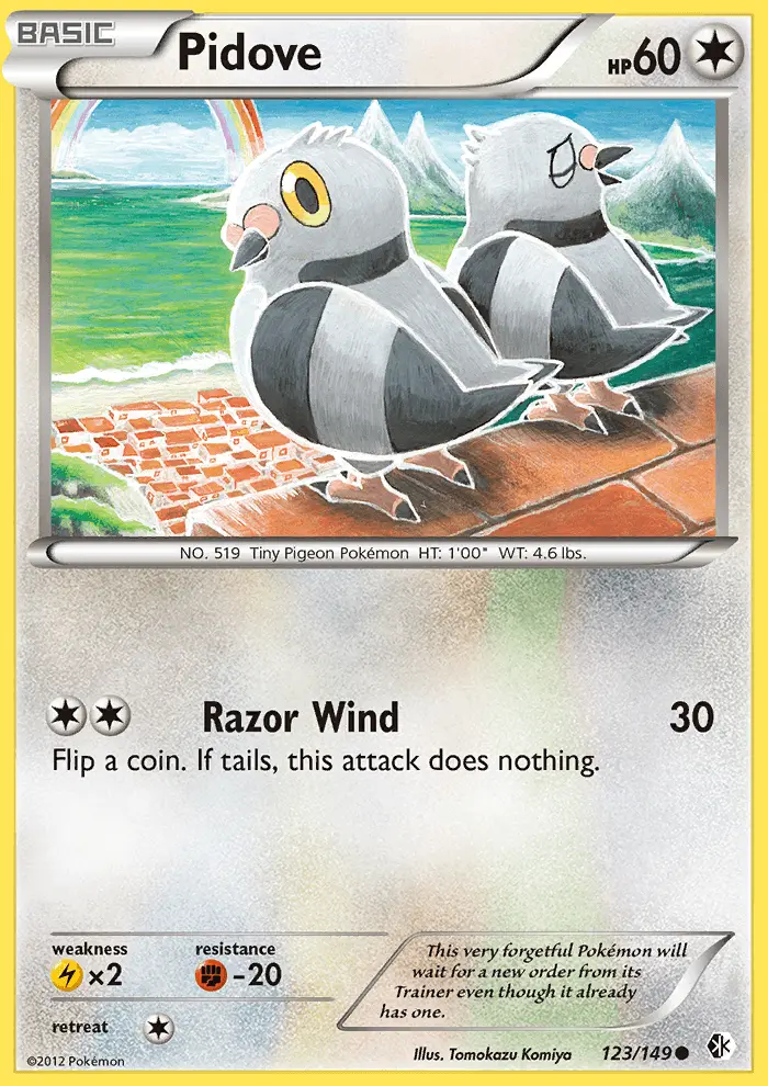 Image of the card Pidove
