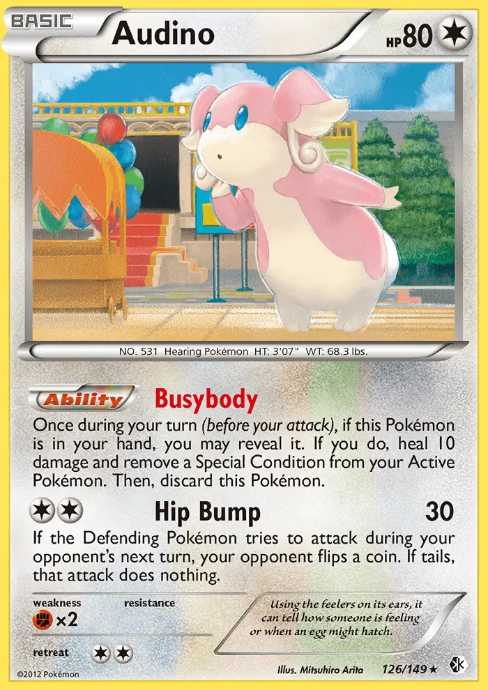 Image of the card Audino
