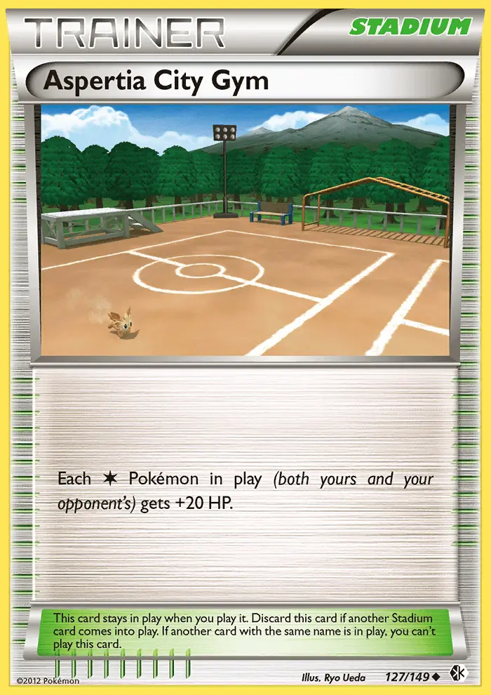 Image of the card Aspertia City Gym