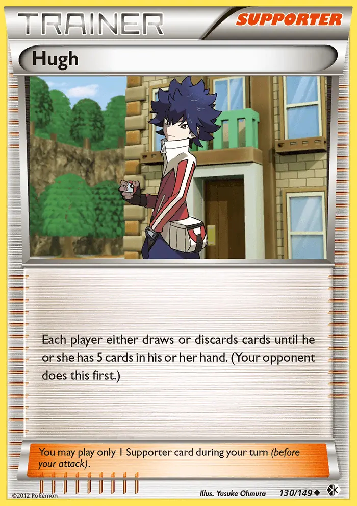 Image of the card Hugh