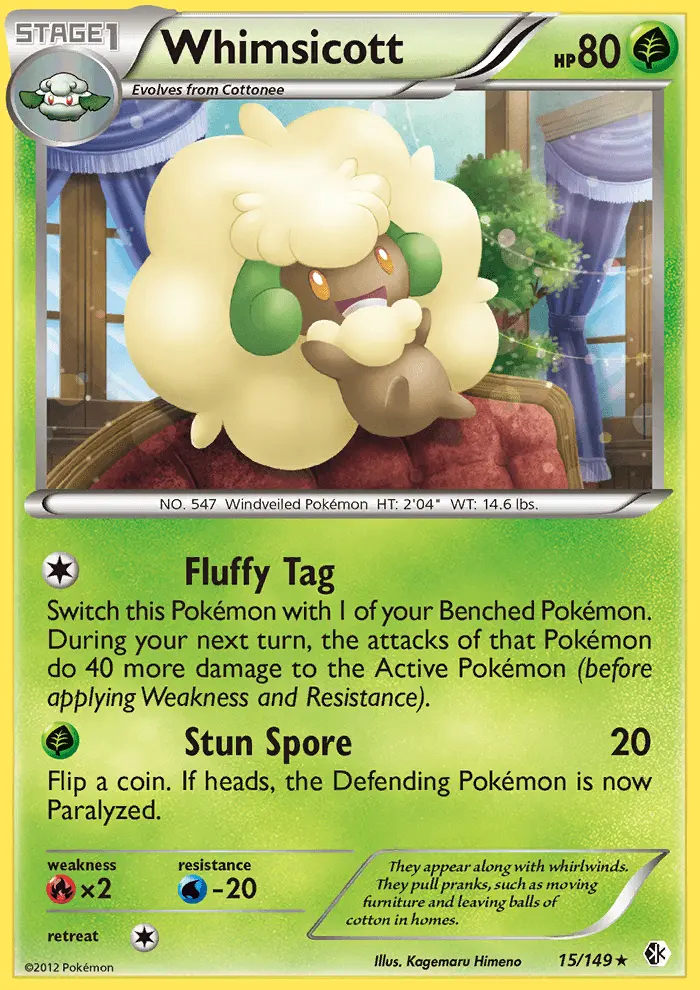 Image of the card Whimsicott
