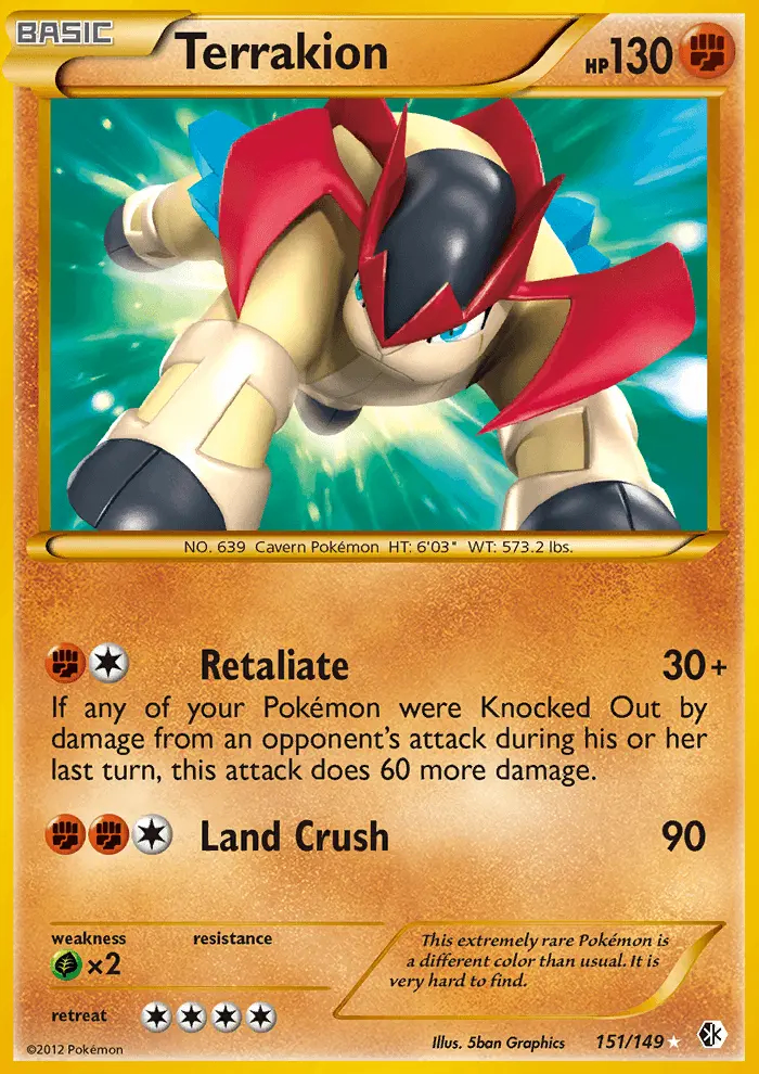 Image of the card Terrakion