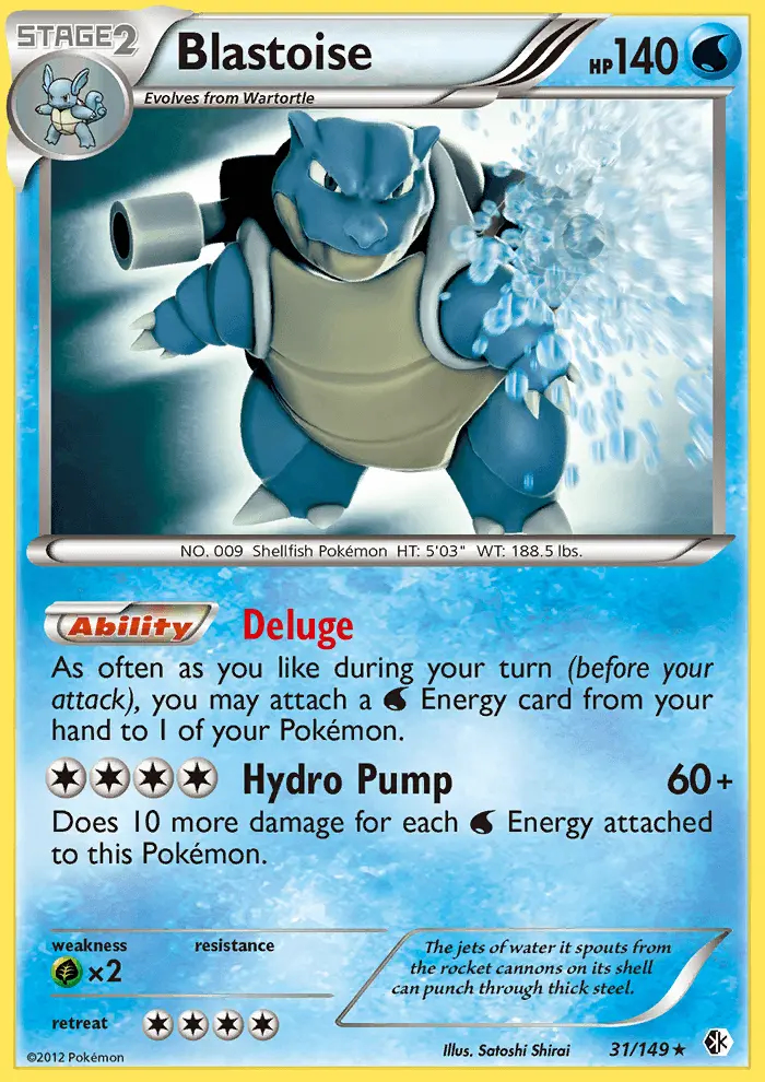 Image of the card Blastoise