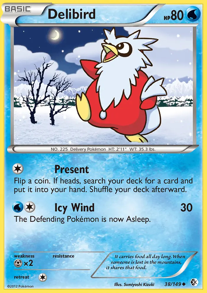 Image of the card Delibird