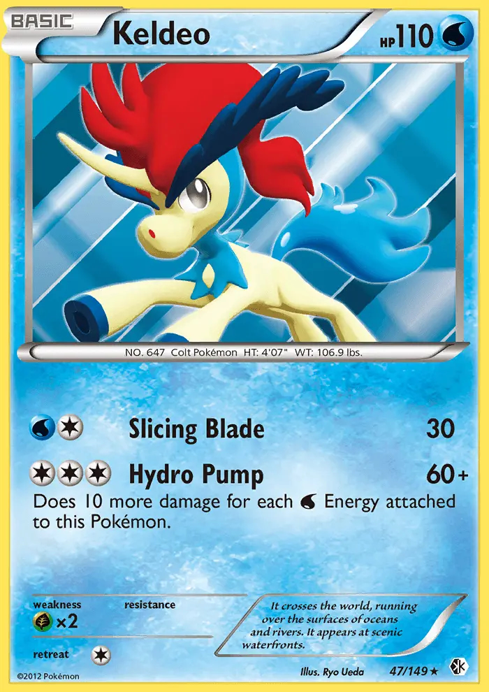 Image of the card Keldeo