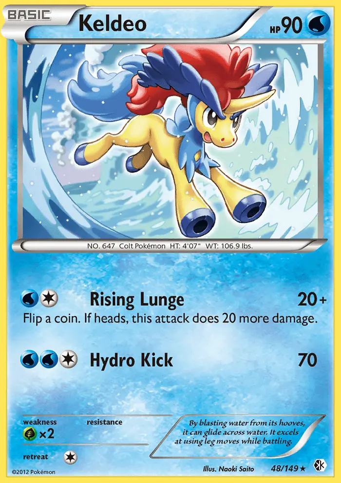 Image of the card Keldeo