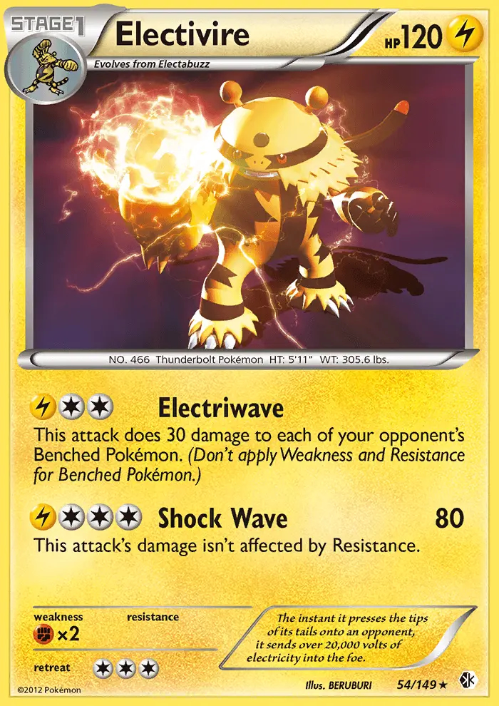 Image of the card Electivire