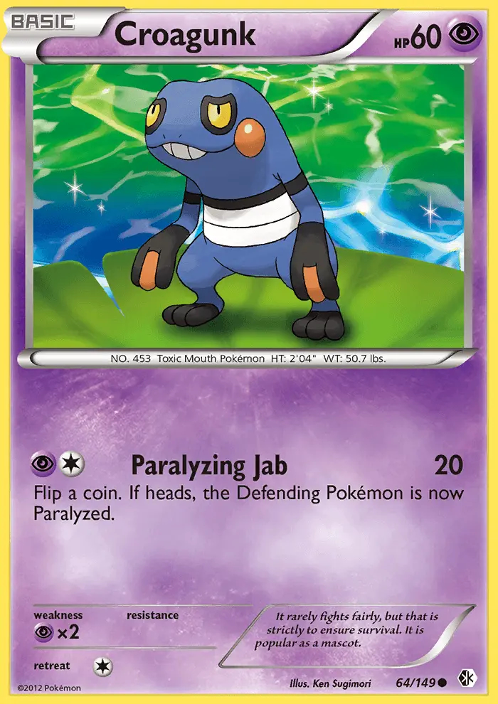 Image of the card Croagunk