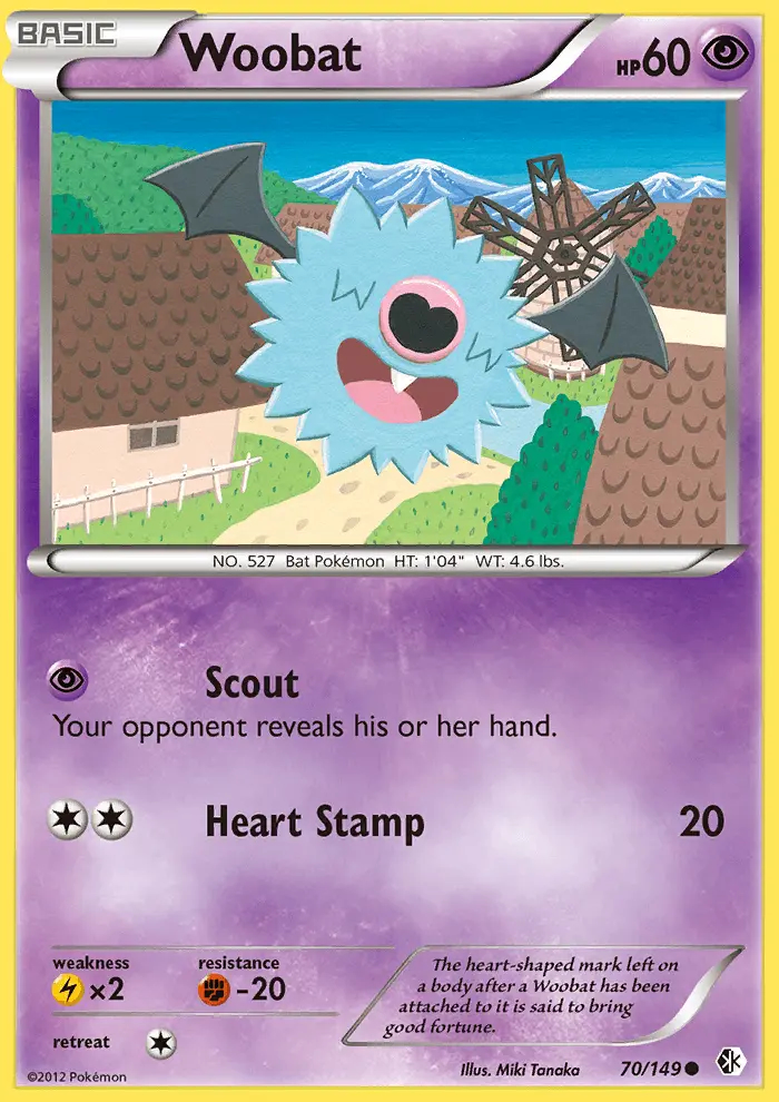 Image of the card Woobat