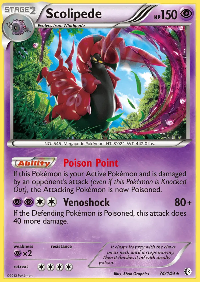 Image of the card Scolipede