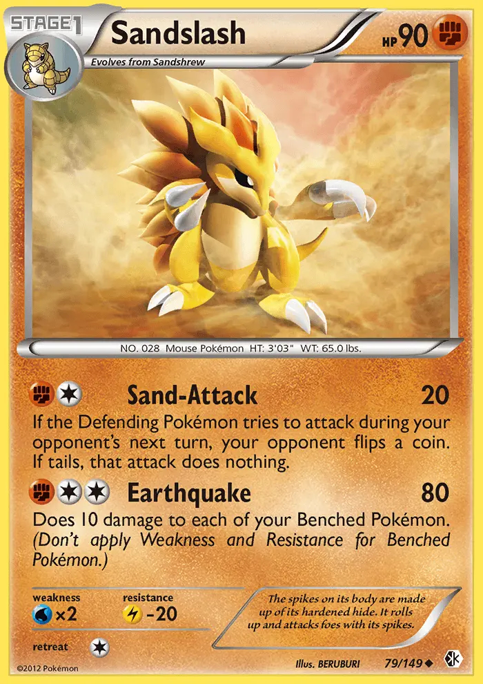 Image of the card Sandslash