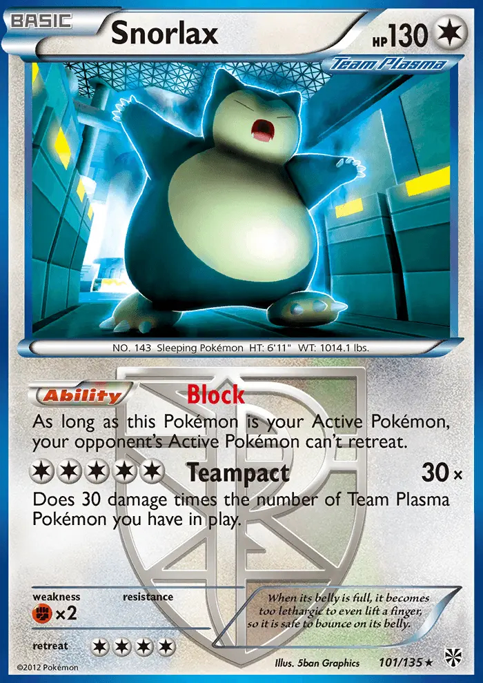Image of the card Snorlax