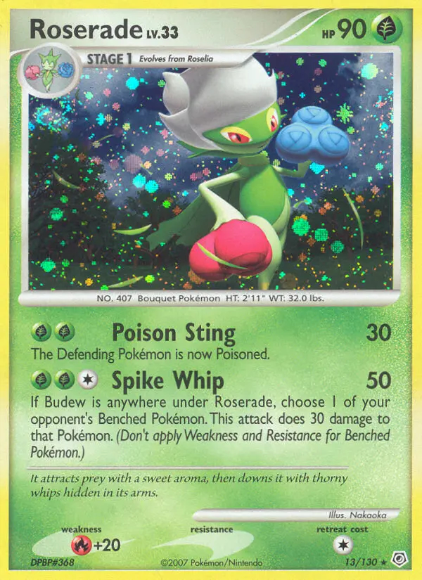 Image of the card Roserade