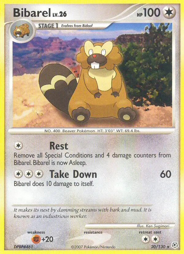 Image of the card Bibarel